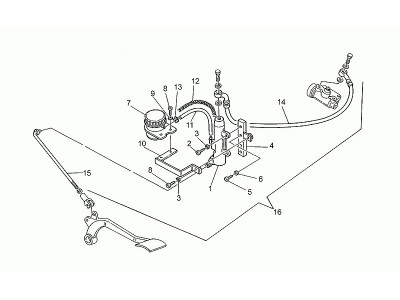 Σύστημα τροποποίησης αντλίας φρένου πίσω